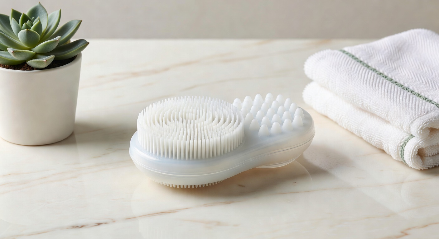 3D Face Washing Brush