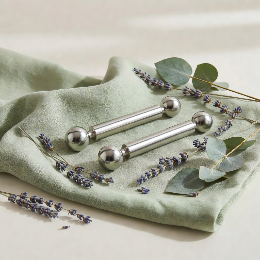 Apotheka Ice Globes — Stainless Steel Cryo Sticks for Facial Skincare
